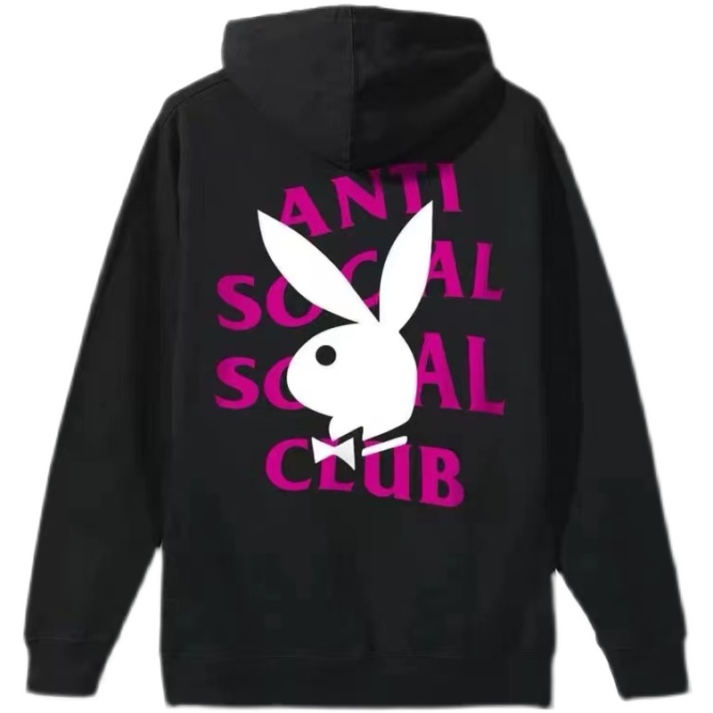 Anti Social Social Club ASSC新款美潮卫衣情侣小众宽松套头帽衫-图3