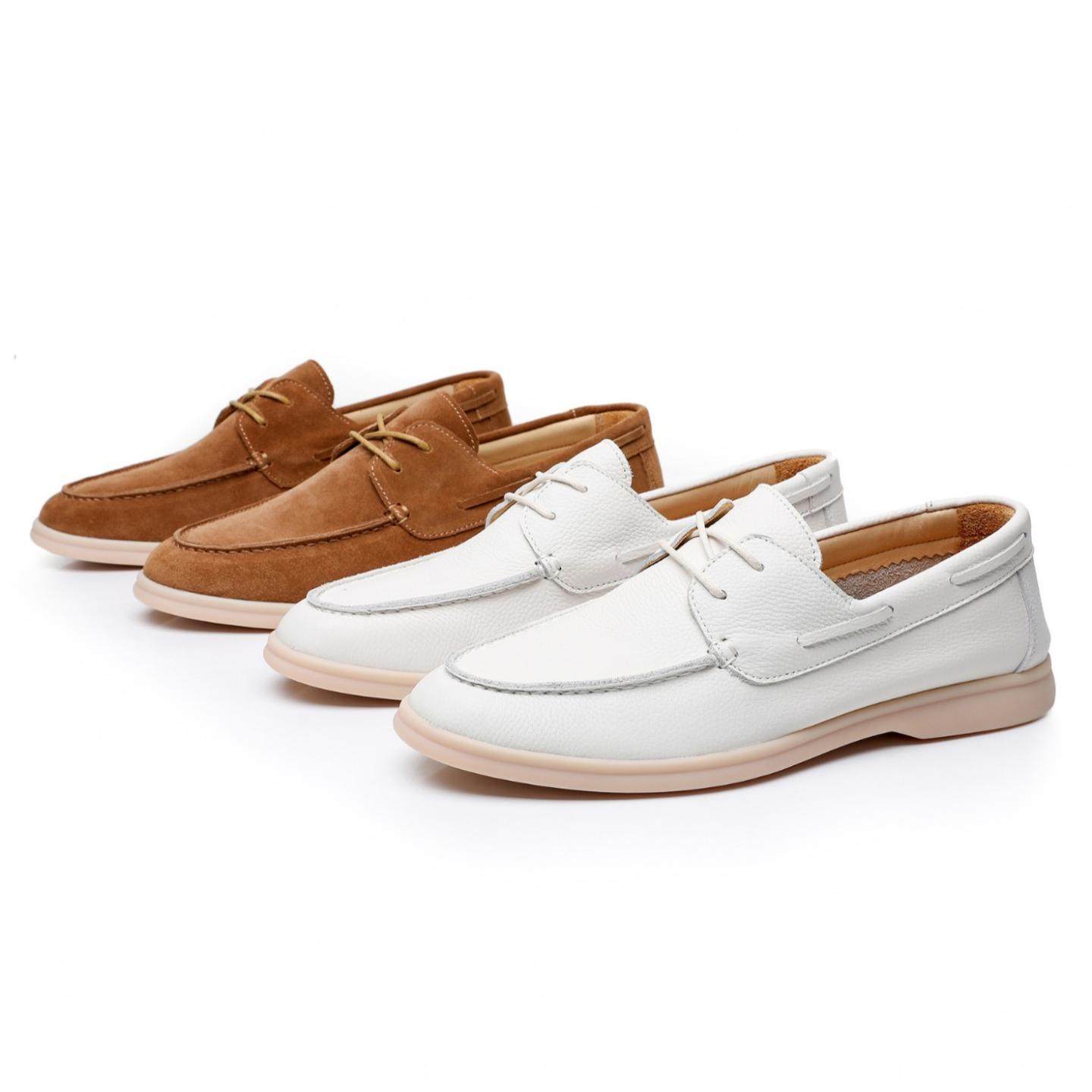 普洛克正品外贸老钱风休闲皮鞋帆船鞋胎牛反绒英伦乐福鞋夏季透气,淘宝优惠券,粉丝福利购,淘宝优惠卷