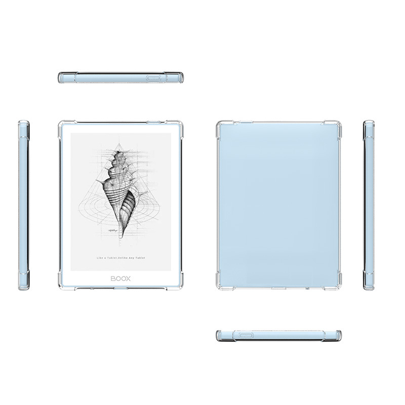 适用于文石BOOX poke5防摔皮套BOOX poke5S电子书TPU软胶壳BOOX poke5/5S 6英寸保护套透明保护壳外套壳 - 图1