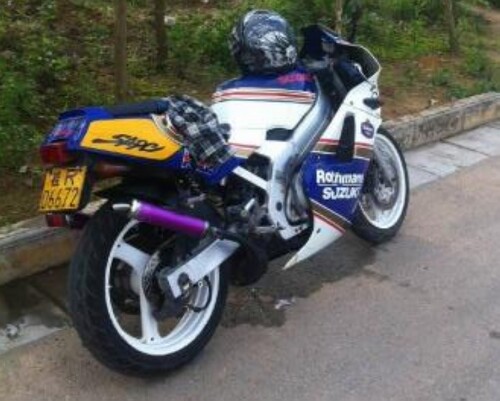 NSR250 TZR125 TZM150 巧格鬼火福喜踏板车二冲程炸街改装排气管 - 图3