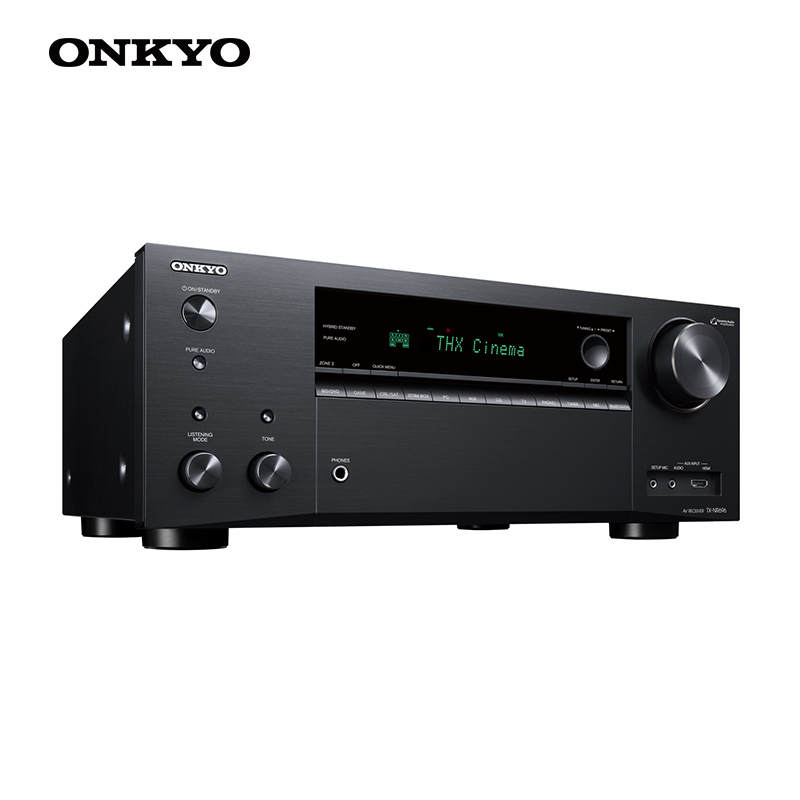 安桥 ONKYO TX-NR696 7.2声道家庭影院AV功放4K杜比全景声蓝牙THX - 图0