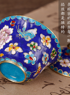 正宗珐琅老北京景泰蓝馈赠礼品