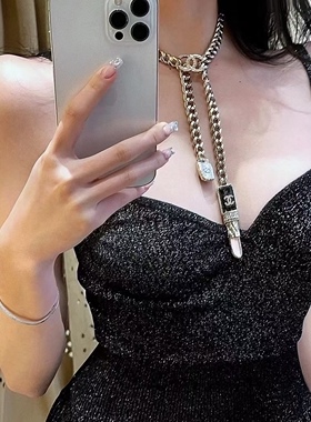 【 现货 折扣 】 Chanel 口红链条项链