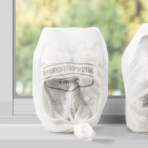 Туфли, белая обувь, сумка для хранения из нетканого материала для путешествий, сумка для обуви, на шнурках