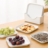 Японская домашняя рвота блюдо для обеденного стола. Набор мусорного стола 6 -настольный настольный настольный набор для настольных турниров -закуски с закусочной диск набор фруктов