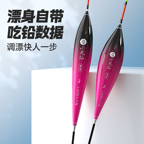 小凤仙加粗醒目刀片尾浮漂抗走水轻口高灵敏十大品牌扁尾鲫鱼漂 - 图3