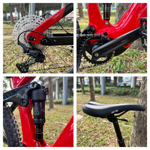 ROCKCAN E11SL超轻量化全碳纤维电助力软尾八方M820PRO整车 - 图1