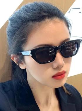 徐璐同款防晒猫眼墨镜女高级感板材小框时尚太阳眼镜紫外线SLM127