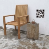 老柚记 Стул Daban Стул Стул Босс Стул Балкон Мербельный стол и стул Мьянма Тик Вилла, диван двор