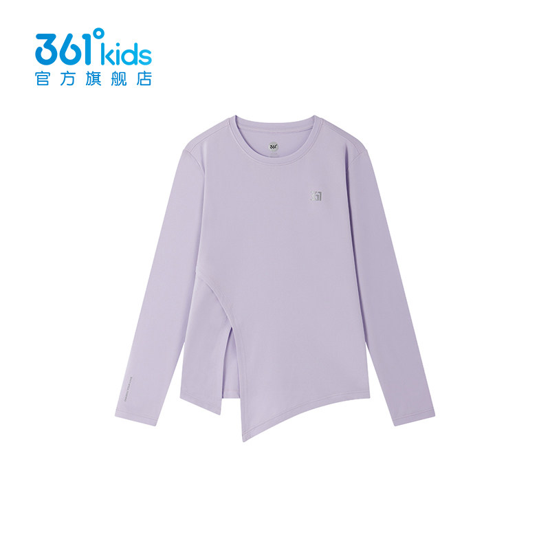 361童装女童速干短袖2023夏装t恤 361度童装T恤
