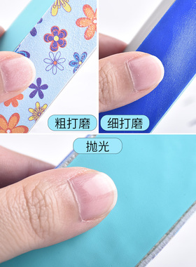 榕泰DIY水晶滴胶打磨抛光抛光块抛光条4面粗细不同抛光美甲抛光块