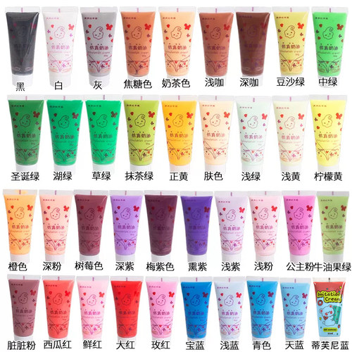 38色仿真奶油胶diy材料包手工滴胶树脂饰品小配件手作制作手机壳 - 图2