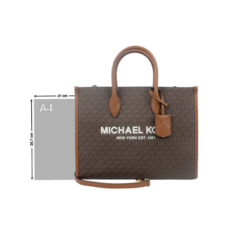 Michael Kors/MK女包MIRELLA印花托特包斜挎手提单肩包新款简约正-图3