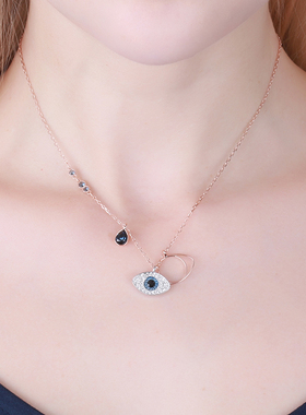 swarovski百搭经典恶魔之眼项链