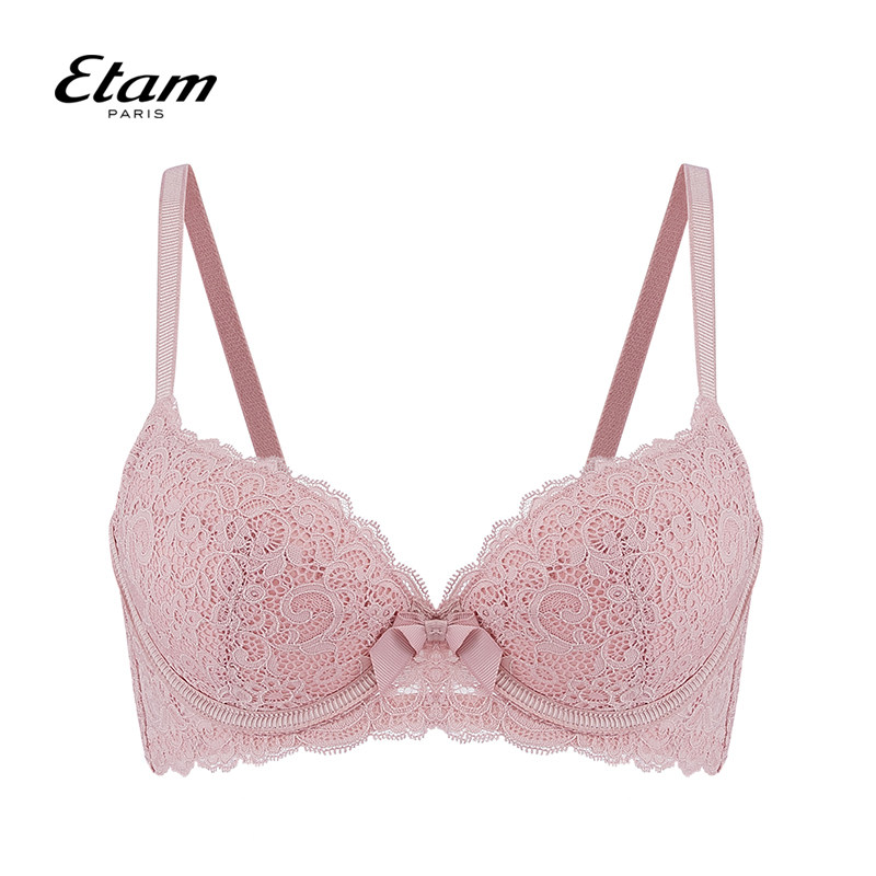 法国etam性感蕾丝薄模杯侧收文胸 Etam文胸