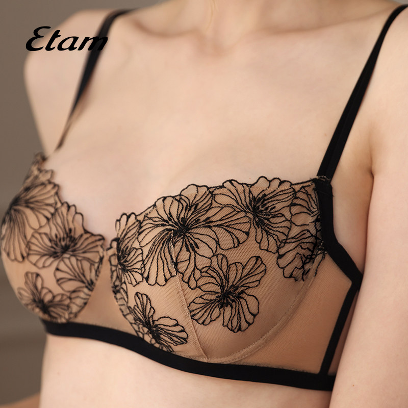 etam山茶花系列大胸显小法式文胸 Etam文胸