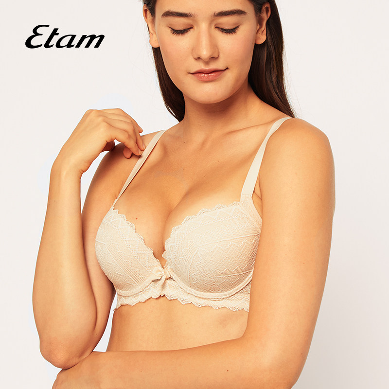 etam法式性感蕾丝调整型收副乳文胸 Etam文胸