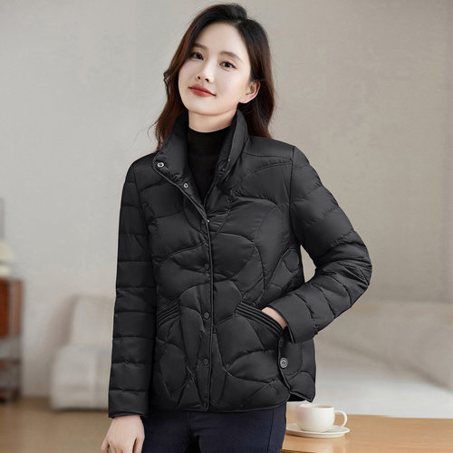轻薄内胆棉衣棉服女2025新款冬季女装爆款时尚洋气短款保暖外套潮 - 图2