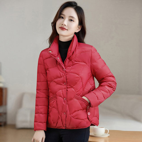 轻薄内胆棉衣棉服女2025新款冬季女装爆款时尚洋气短款保暖外套潮 - 图1