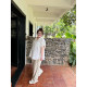 ລາວ Zhanghe Xiaochuang PONGKIKI Summer Nude Pants ແມ່ຍິງຂະຫນາດໃຫຍ່ທີ່ມີນ້ໍາຫນັກເບົາ Breathable ວ່າງ Straight ກາງເກງ Pants Summer