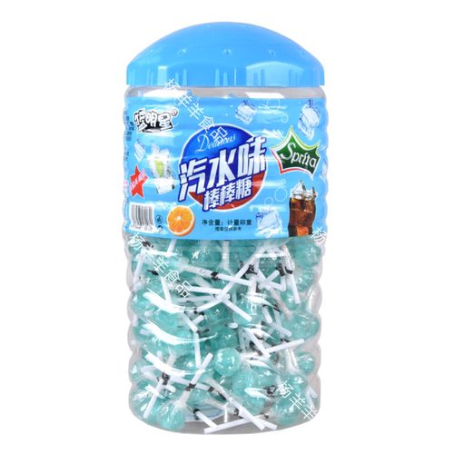 汽水味糖网红迷你蓝色可乐棒棒糖花束高颜值儿童休闲零食散装糖果 - 图3