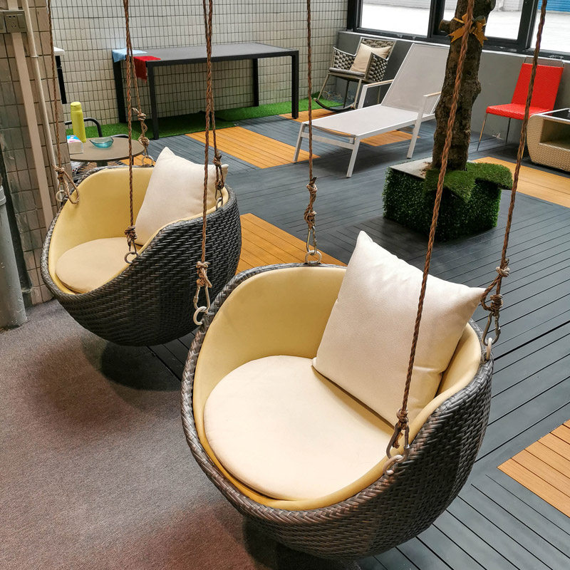 吊椅家用设计师网红摇篮椅室内秋千单人摇椅阳台懒人鸟巢吊篮藤椅,淘宝优惠券,粉丝福利购,淘宝优惠卷