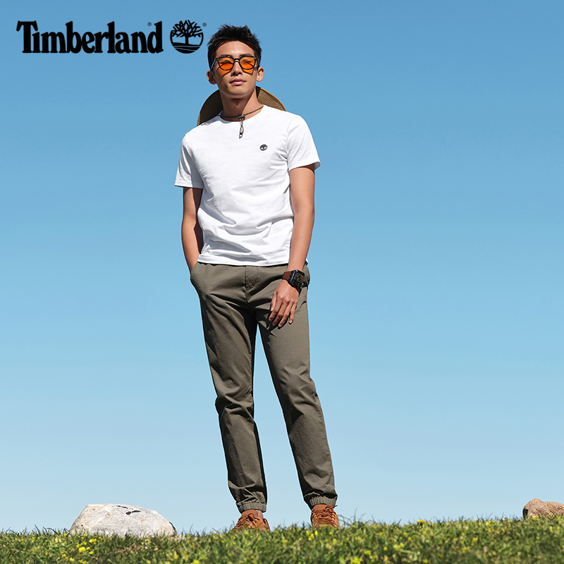 Timberland添柏岚官方男装长裤休闲裤春夏户外运动修身锥形|A2BZW - 图0