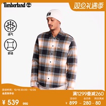 Timberland add Berland Official Mens dress Grange shirt Autumn winter new casual warm grip suede) A697S