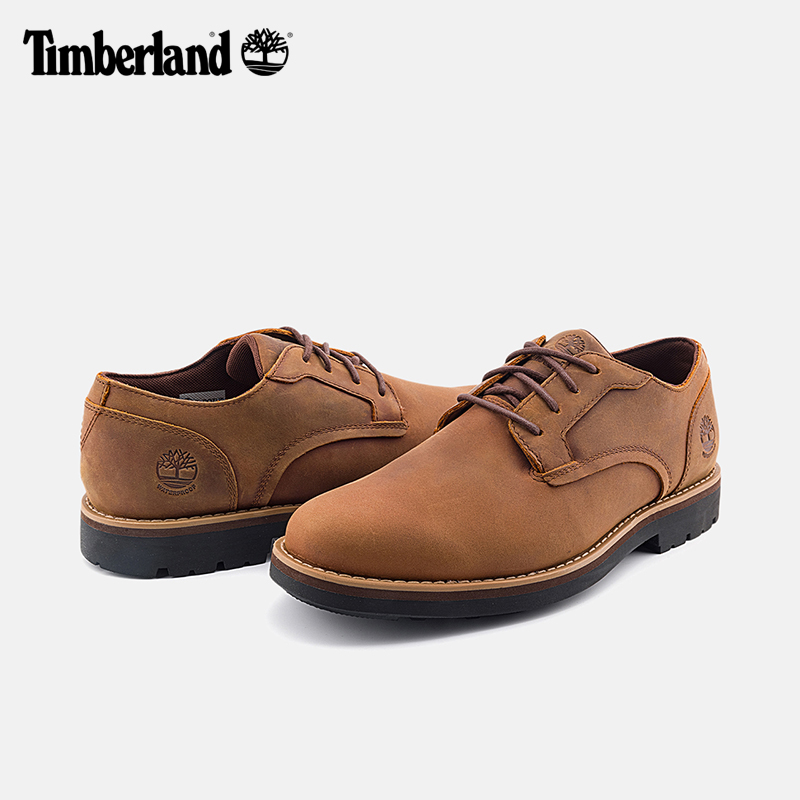 Timberland添柏岚踢不烂官方男鞋春季新款皮鞋商务通勤防水|A5V11 - 图3