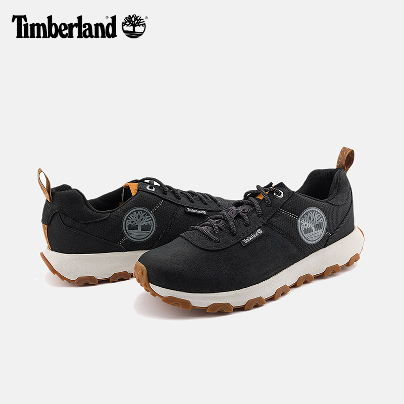 Timberland添柏岚官方男鞋春新款徒步登山鞋户外休闲低帮|A5TKV