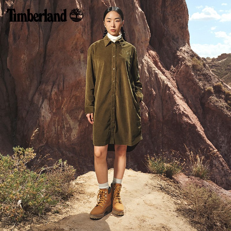 Timberland添柏岚官方踢不烂女鞋辣妹大黄靴厚底增高|A5VPZ/A5NYY-图1