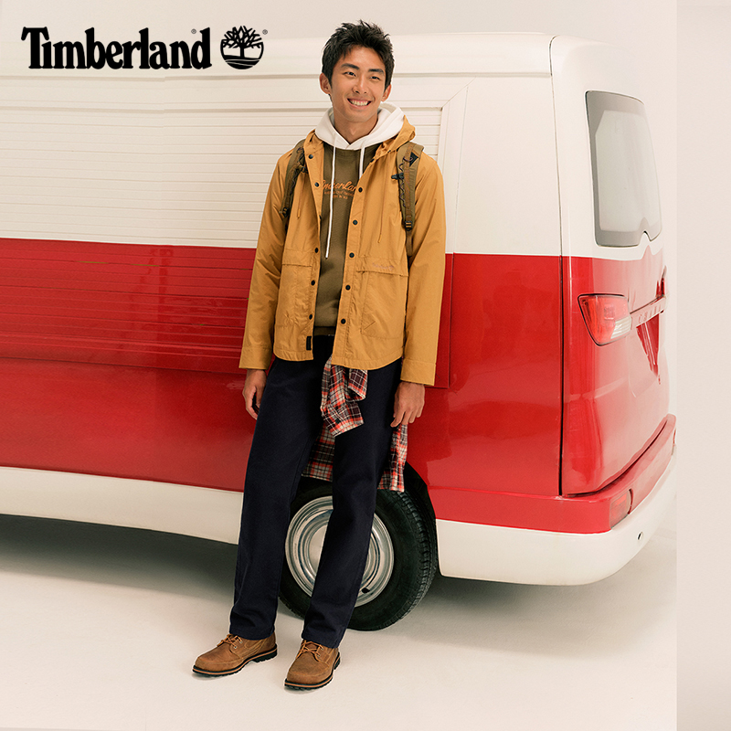 Timberland添柏岚官方男装夹克户外防晒衣防泼水宽松A6KTN-图2