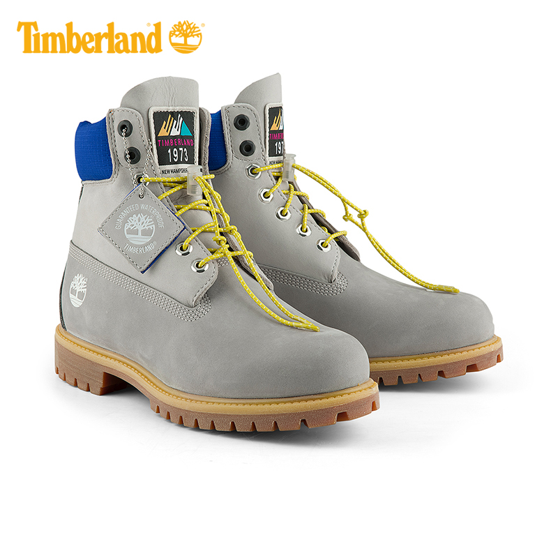 Timberland添柏岚官方踢不烂男鞋6寸靴子户外休闲高帮偏大|A2N9P