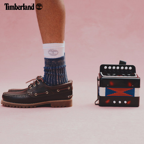 Timberland添柏岚官方男鞋经典船鞋乐福鞋牛皮手工缝制偏大|30003 - 图2