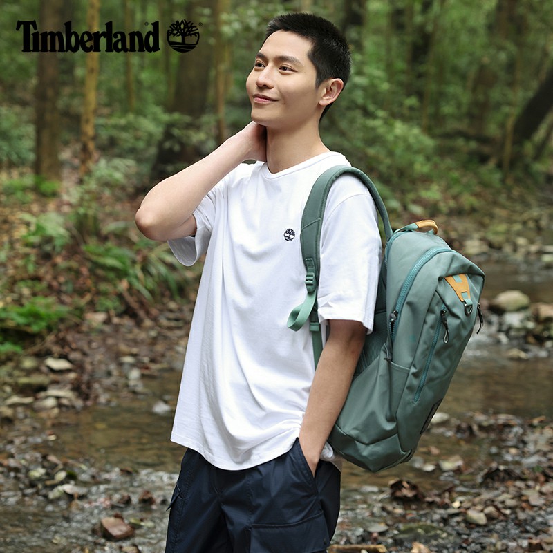 Timberland添柏岚官方男装短袖T恤夏季新款户外透气宽松|A6DKU - 图1