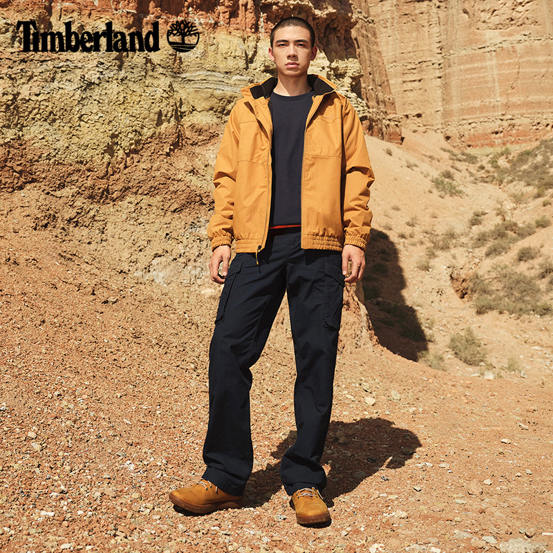 Timberland添柏岚官方男装长裤工装裤户外直筒多口袋宽松|A2D65 - 图1