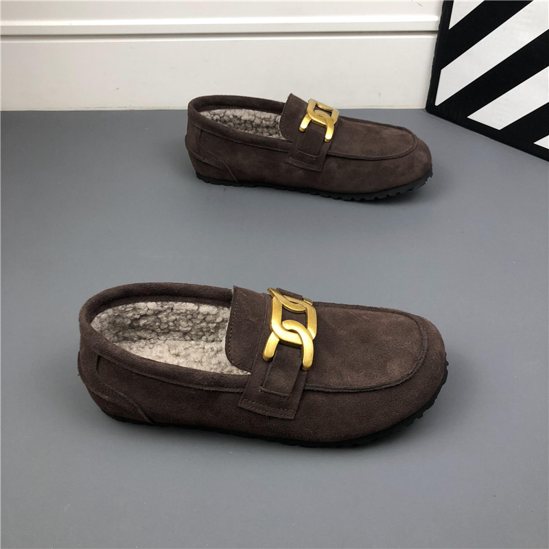 冬季加绒保暖真皮豆豆鞋软底舒适懒人鞋休闲鞋乐福鞋开车鞋潮男鞋,淘宝优惠券,粉丝福利购,淘宝优惠卷