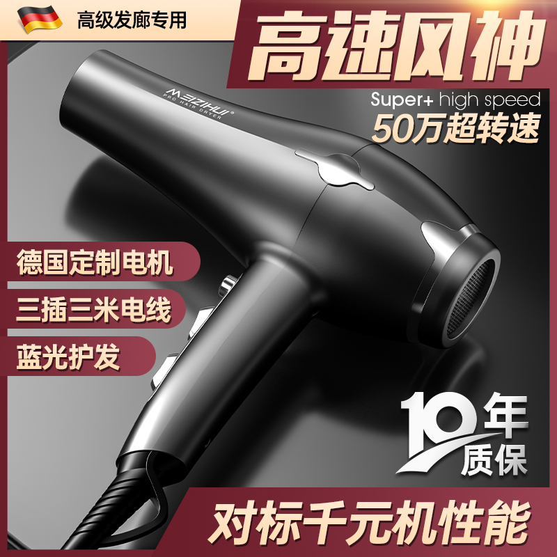 德国电吹风机家用大功率发廊专用理发店8800w负离子护发速干风筒