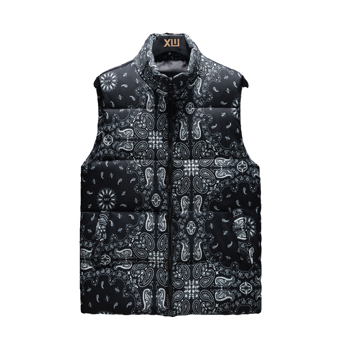 羽绒棉马甲男冬季花色新款潮流轻薄保暖背心外穿立领马夹休闲外套,淘宝优惠券,粉丝福利购,淘宝优惠卷