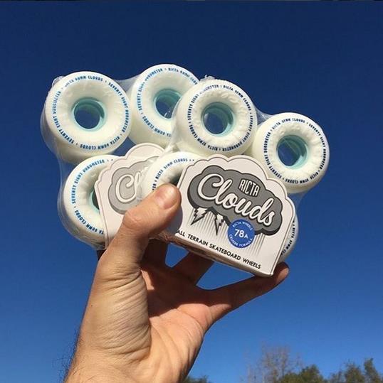美國RICTA滑板輪子 Cloud系列雙翹刷街花式自由技巧輪 惠眾滑板店