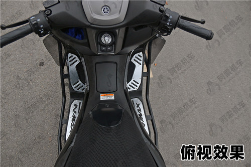 适用于雅马哈20-24款NMAX155 脚踏板 改装脚踏板脚踏皮垫金属脚踏 - 图1