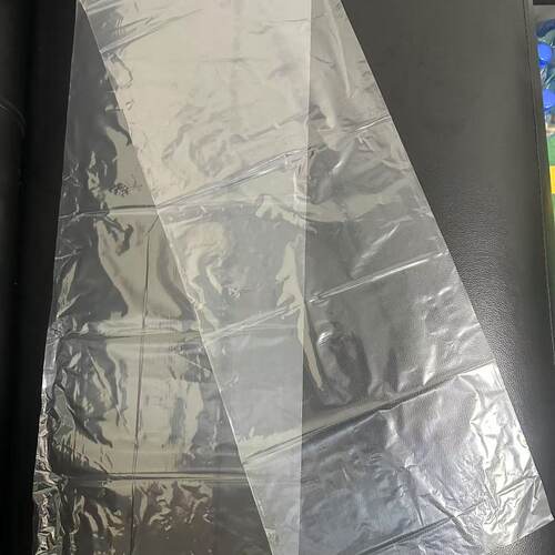 高压PE平口袋25cm宽130cm长单层3丝厚特长包装防尘产品透明套袋 - 图0