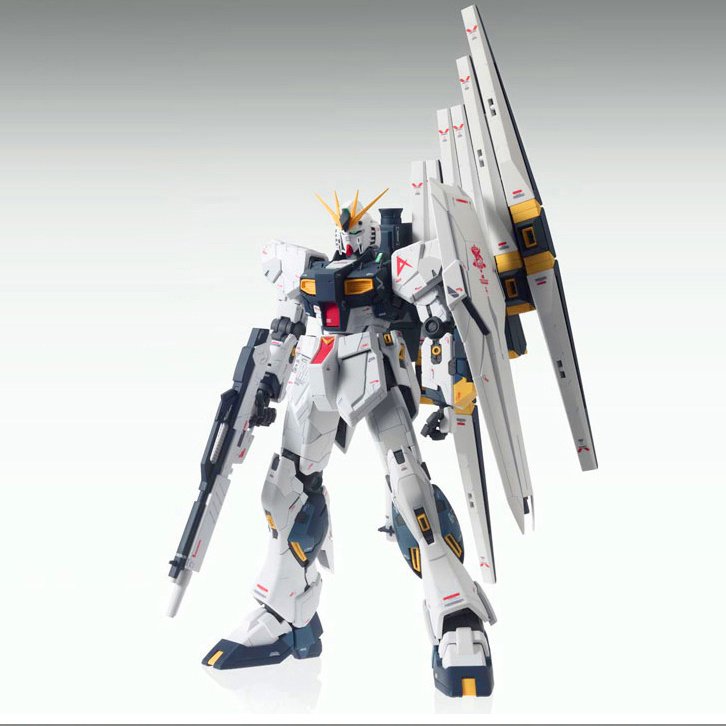 万代 MG 1/100   Rx-93 Nu Ver.Ka 牛高达 卡版 卡牛 拼装 模型 - 图0