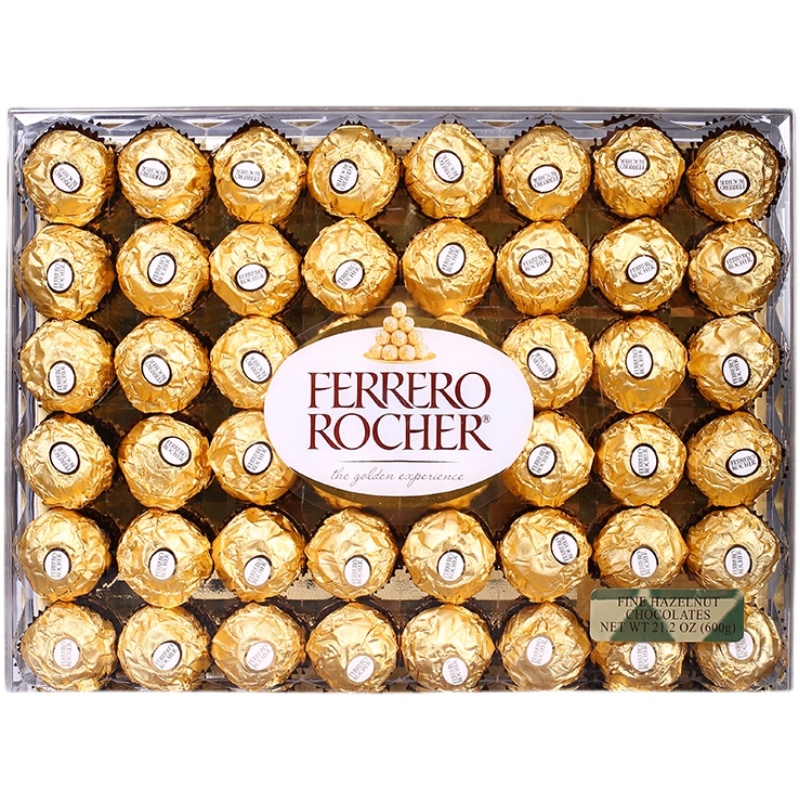 现货美国直邮 Ferrero Rocher费列罗棒果威化巧克力48粒夹心礼盒 - 图3