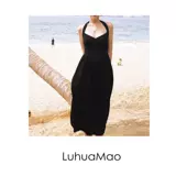 Длинный приталенный корсет, летнее платье, ретро юбка