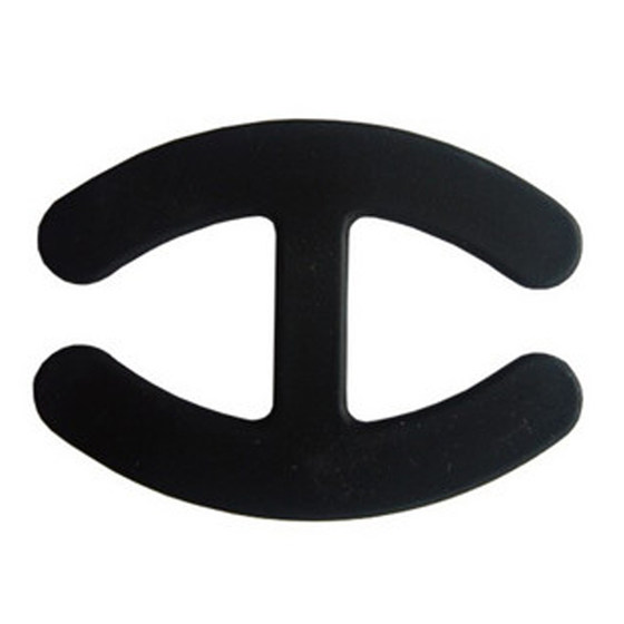 Anti-slip shoulder strap cross back buckle bra
