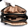 Live broadcast popular bag women's genuine leather fashion versatile crossbody bag soft leather three-layer middle-aged mother bag casual shoulder bag