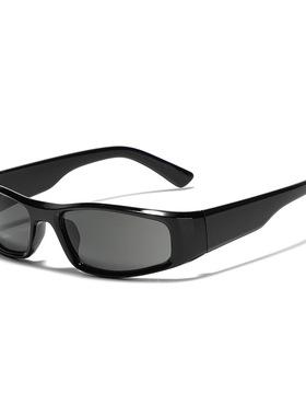 Ciseonik 眼镜长方形YK未来千禧风墨镜女潮流小红书街拍个性眼镜