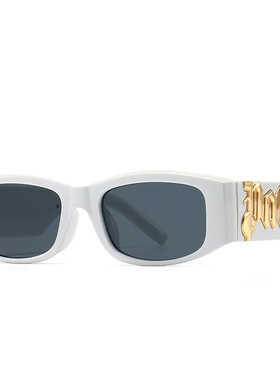 太阳眼镜女暗黑墨镜女复古感