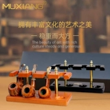 Труба с твердым древесиной 5-позиционная римская коллекция римская коллекция подставка для 4-позиционных сигарет труб сиденья трубы